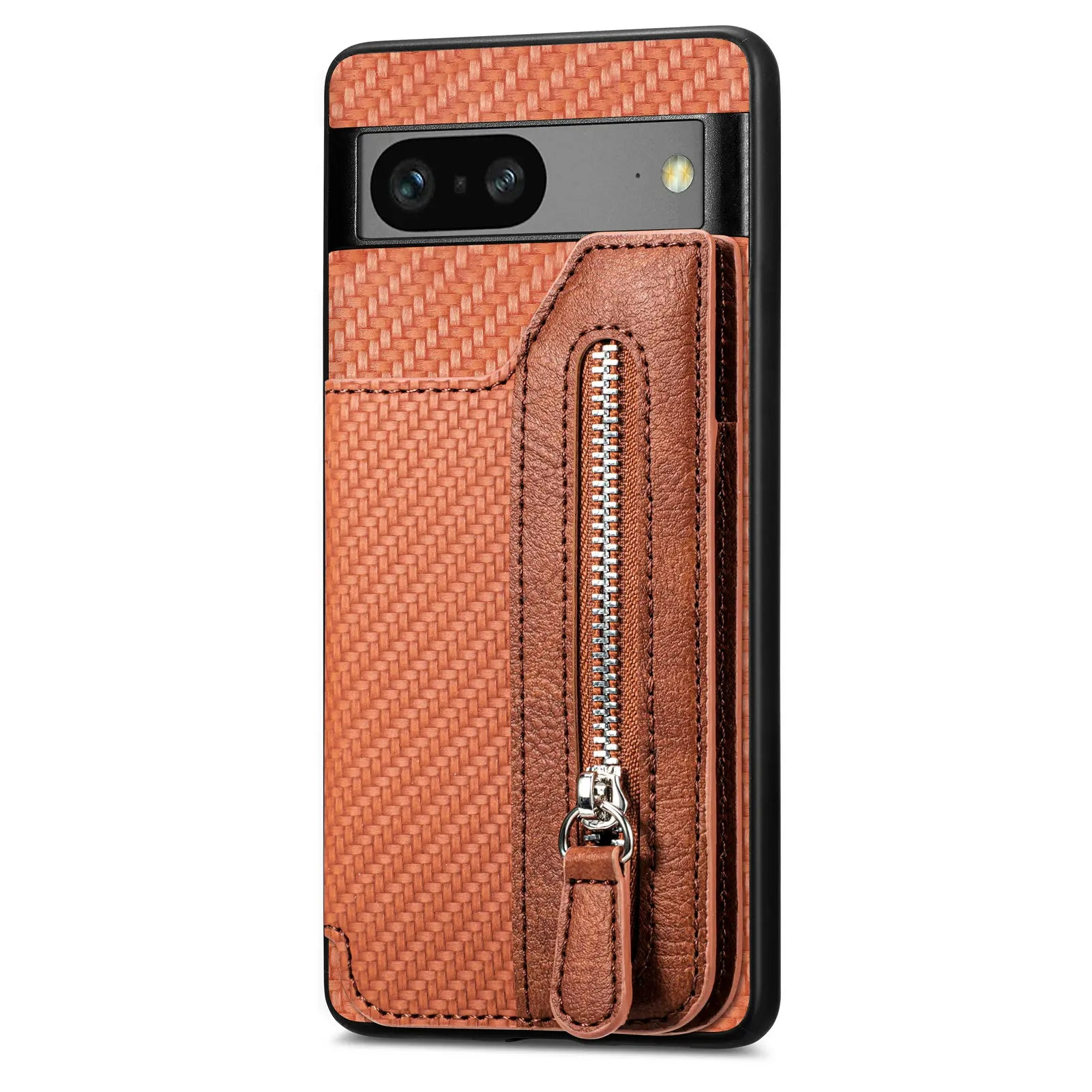 Leather Zipper Wallet Phone Case