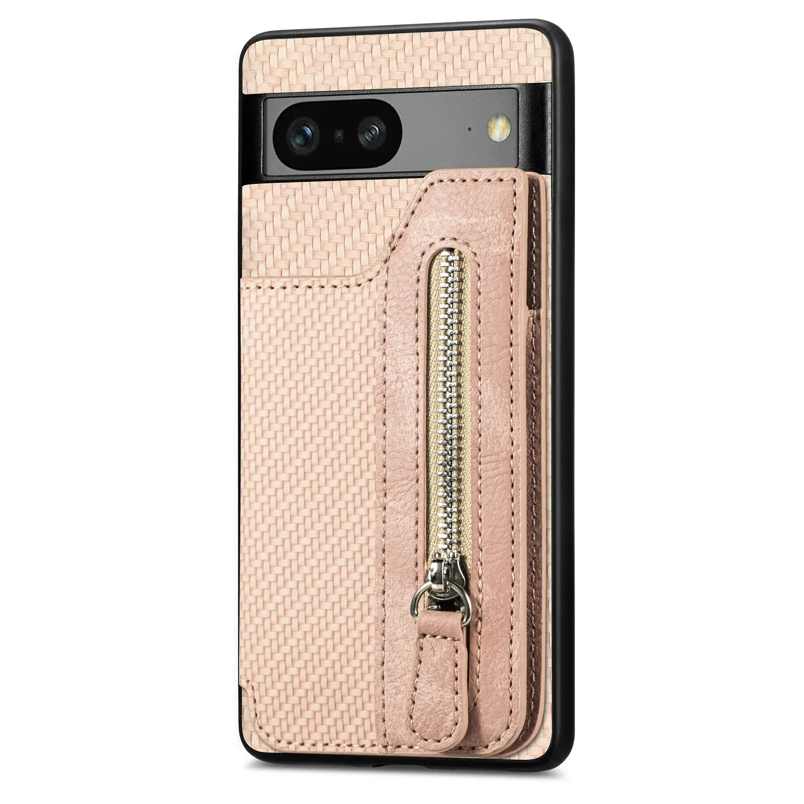 Leather Zipper Wallet Phone Case
