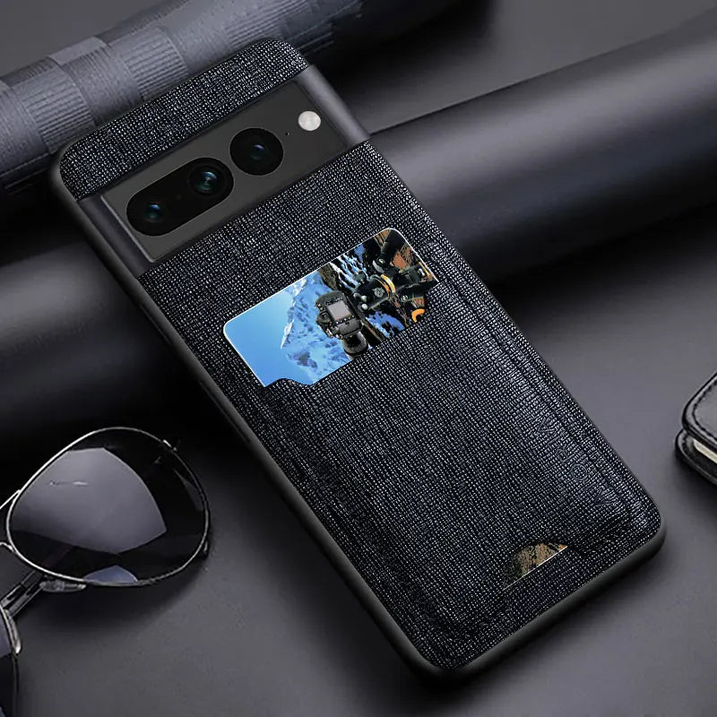 Canvas Card Slot Phone Case