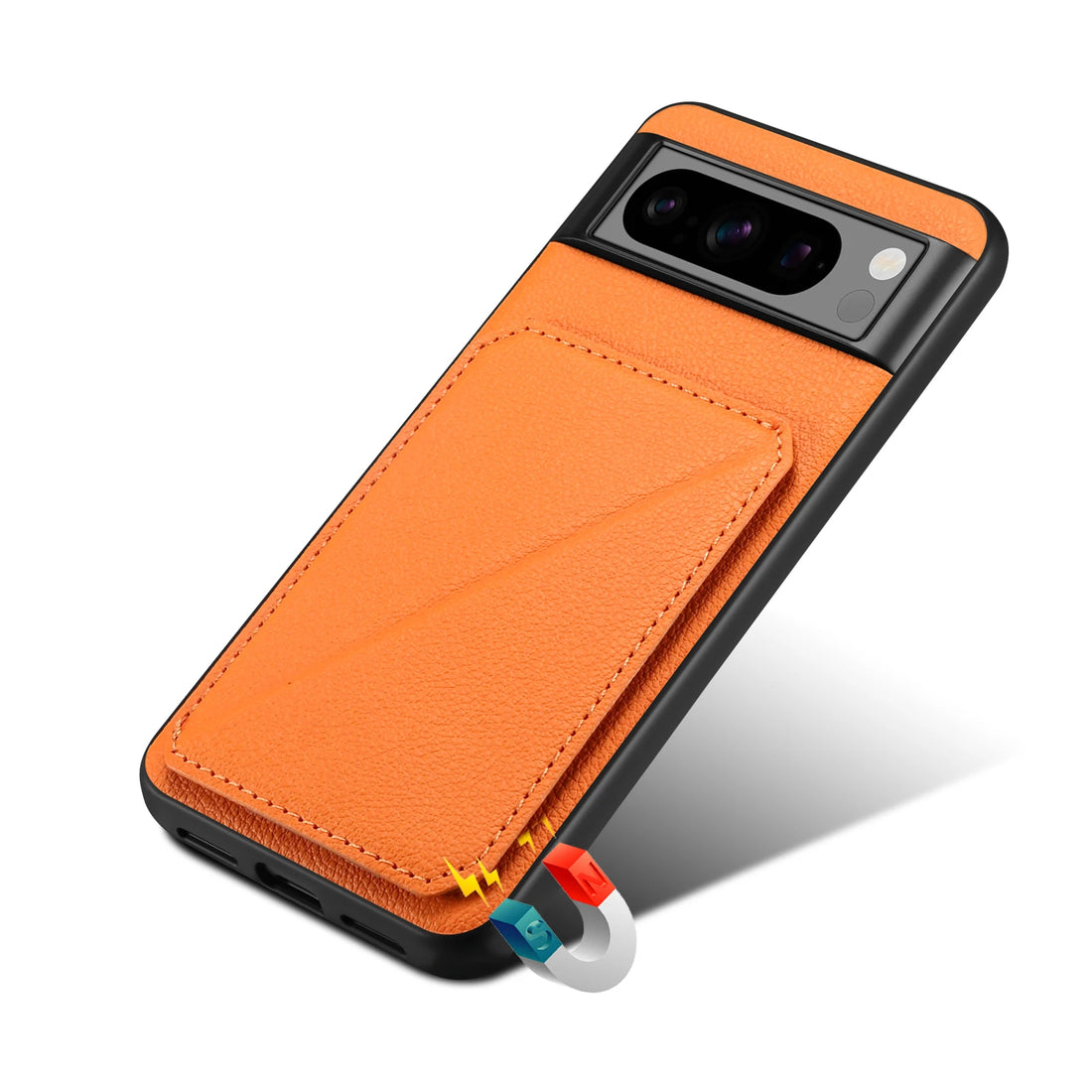 Leather Magnetic Wallet Phone Case