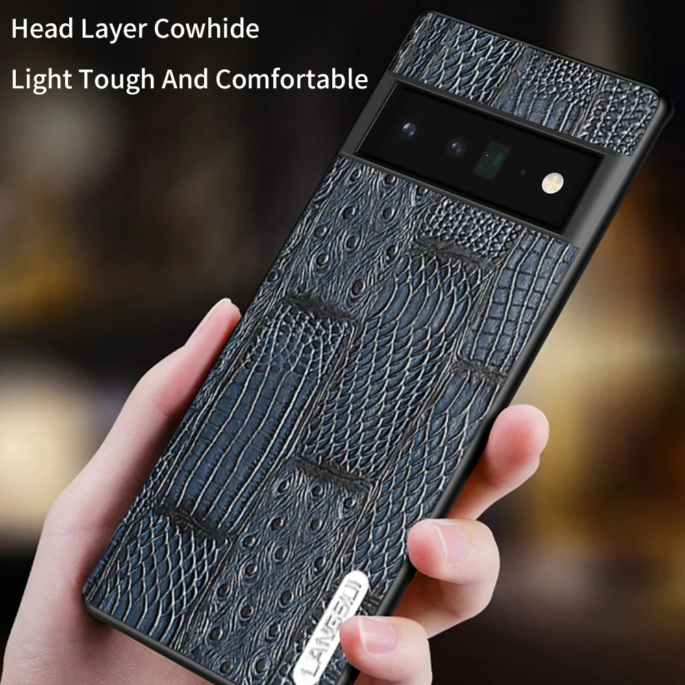 Genuine Cowhide Leather Phone Case