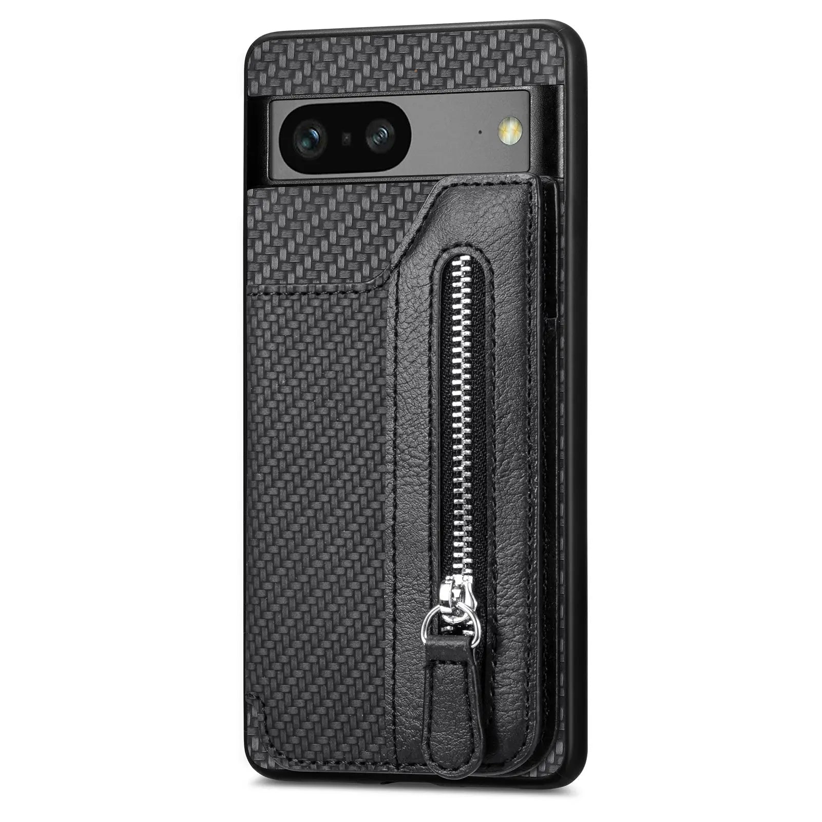 Leather Zipper Wallet Phone Case