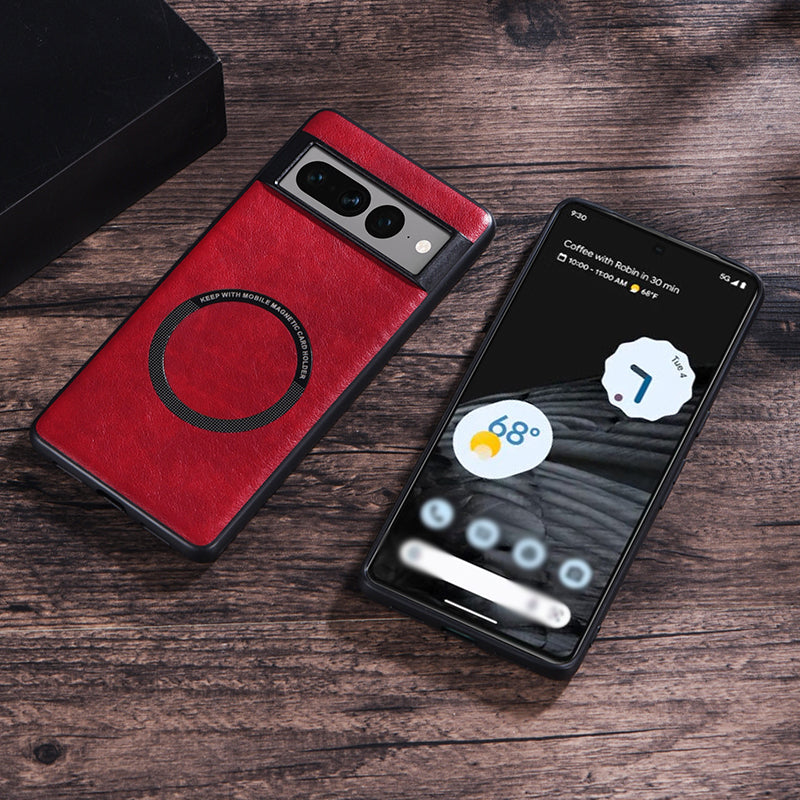 Luxury Leather Wireless Charge Case