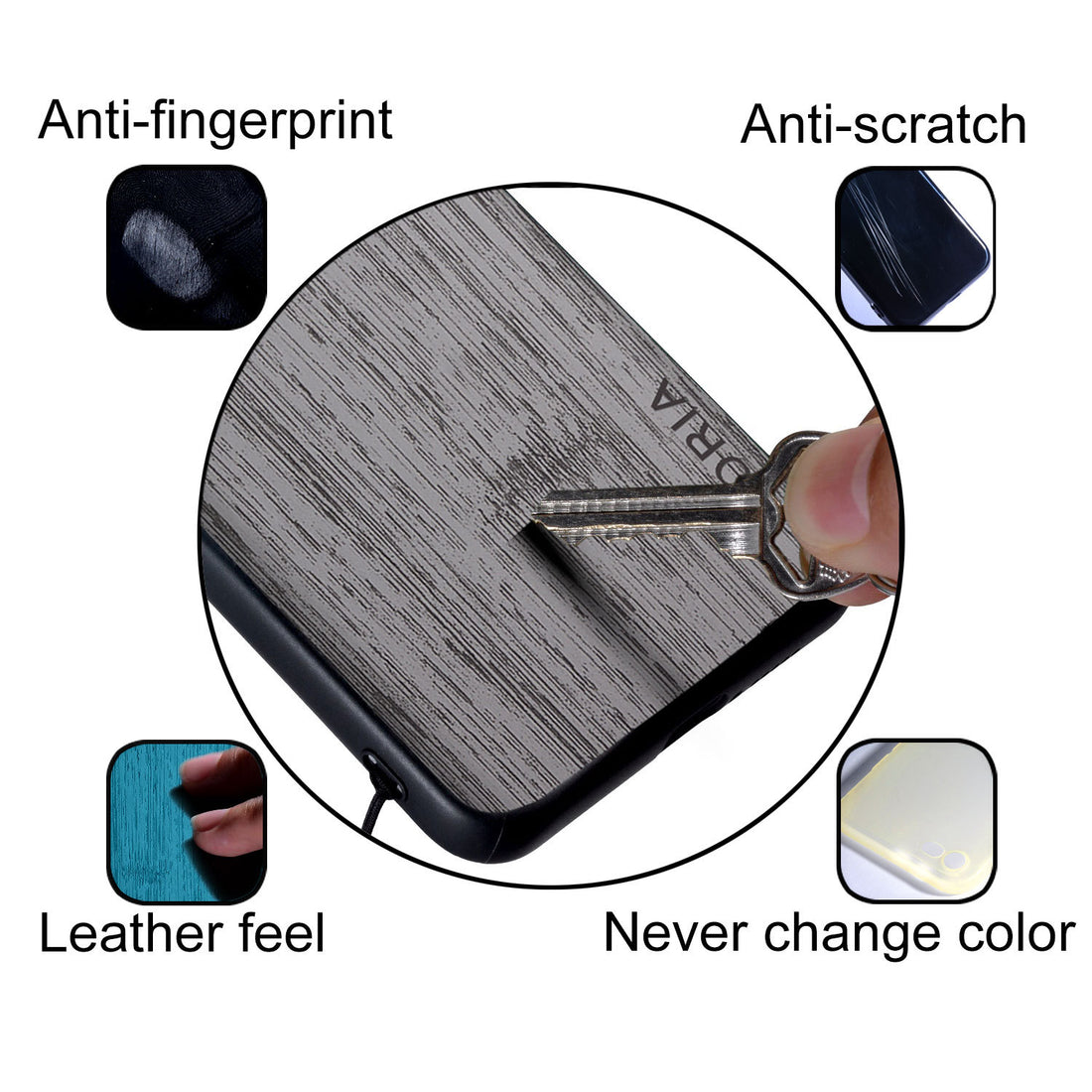 Vintage Design PU leather Case