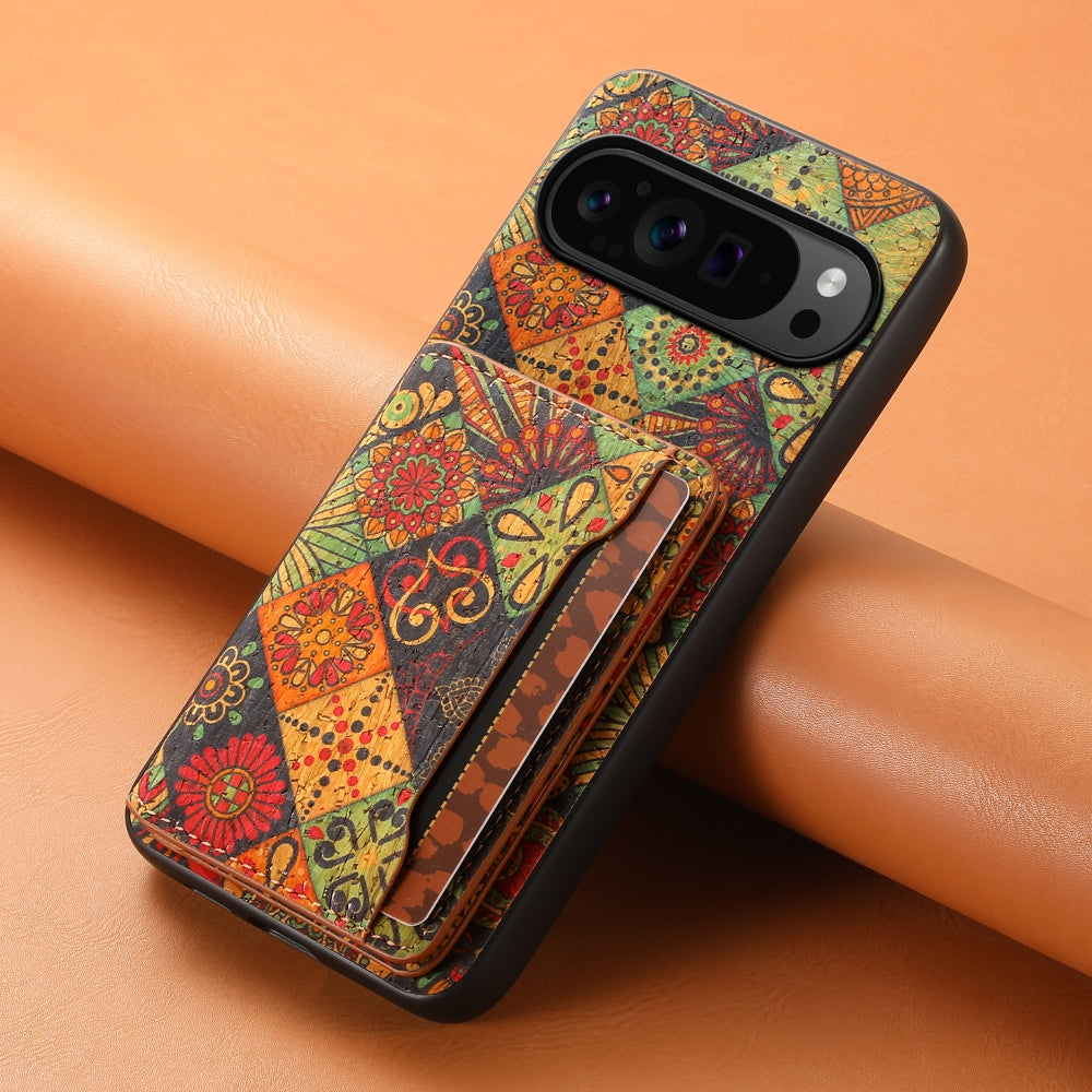 Handmade Floral Card Holder Phone Case