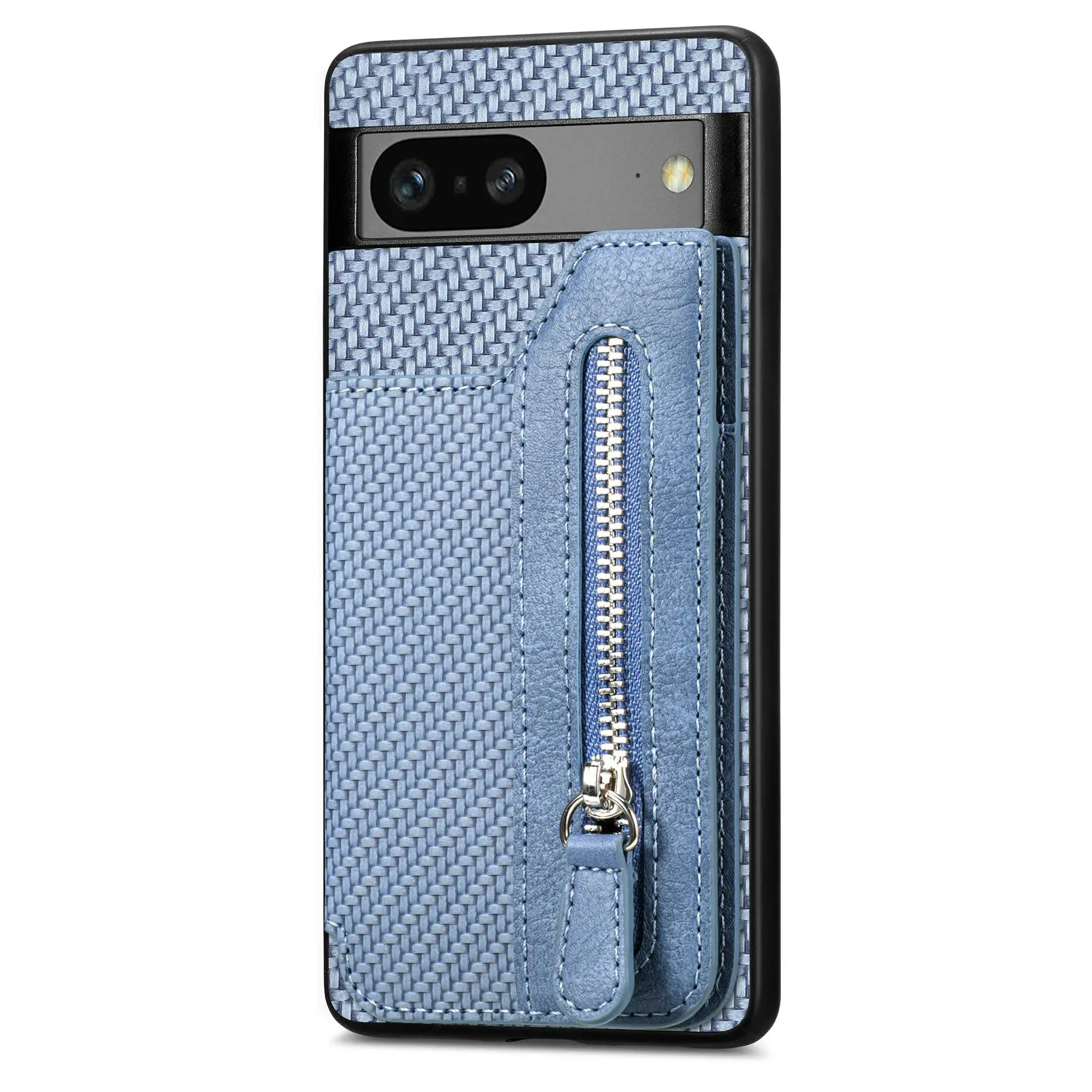 Leather Zipper Wallet Phone Case