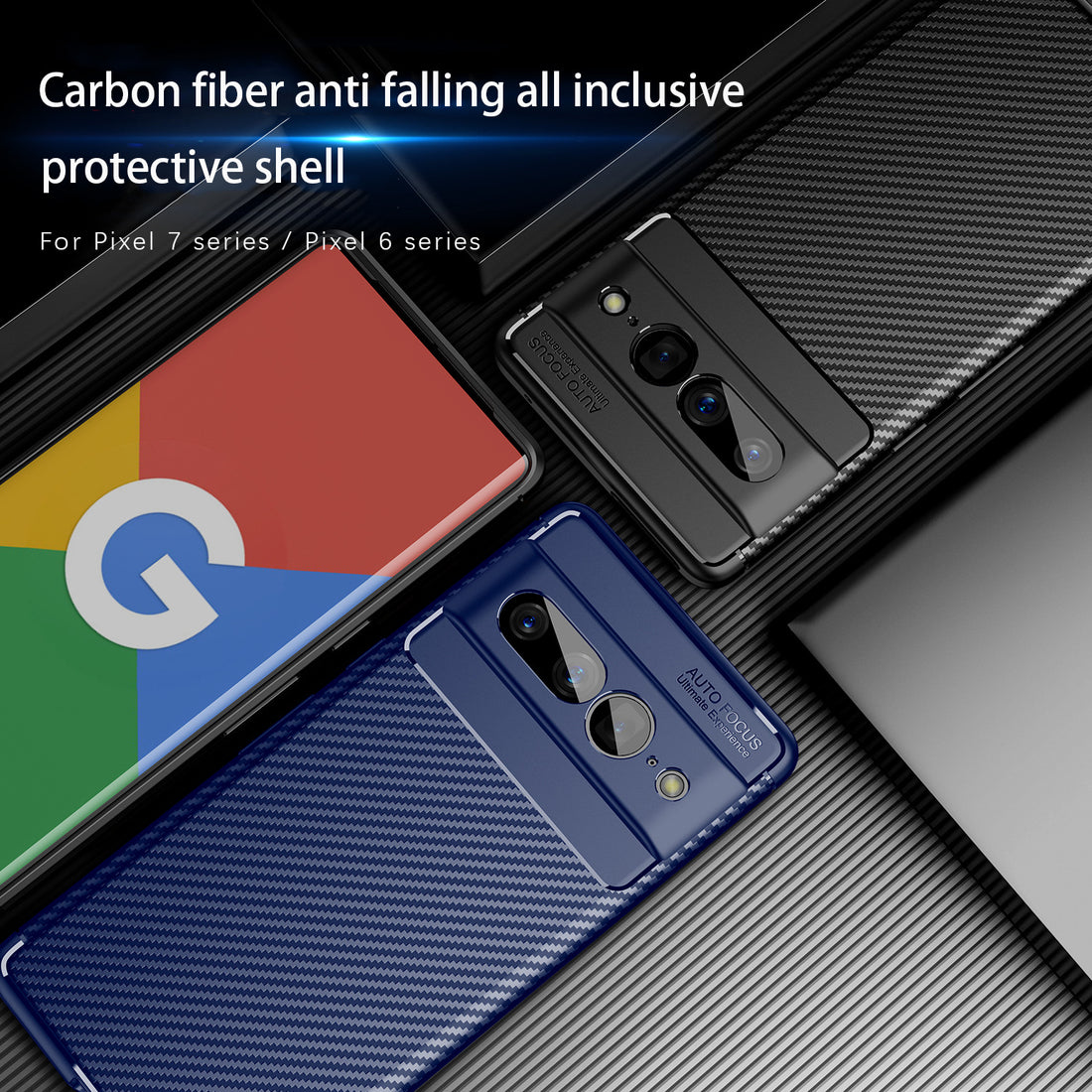 Carbon Fiber Textured Phone Case